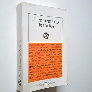 Imagen del vendedor de El comentario de textos (1) a la venta por MAUTALOS LIBRERA