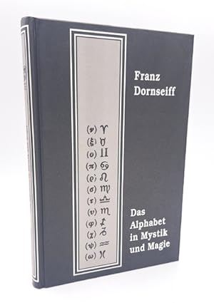 Bild des Verkufers fr Das Alphabet in Mystik und Magie. zum Verkauf von Occulte Buchhandlung "Inveha"