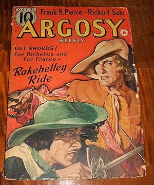 Bild des Verkufers fr Argosy Weekly for October 21, 1939 // The Photos in this listing are of the magazine that is offered for sale zum Verkauf von biblioboy