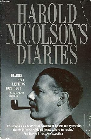 Bild des Verkufers fr Harold Nicolson Diaries zum Verkauf von WeBuyBooks