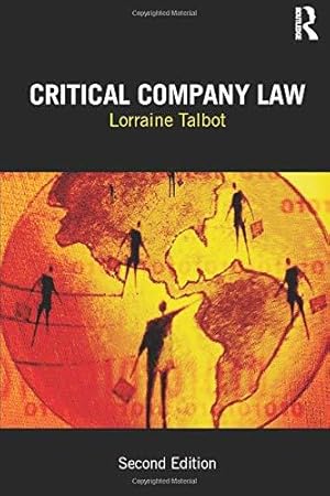 Seller image for Critical Company Law for sale by WeBuyBooks