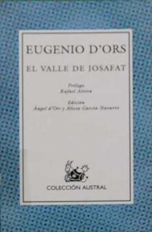 Seller image for El valle de Josafat for sale by Librera Alonso Quijano