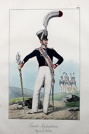 Imagen del vendedor de Grossherzoglich Hessisches Militair. a la venta por Antiquariat F. Neidhardt