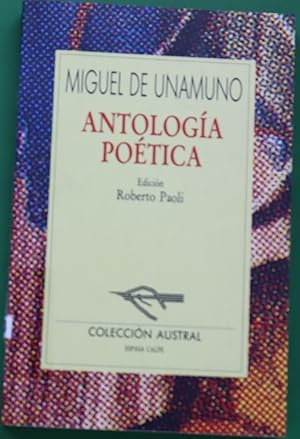 Seller image for Antologa potica for sale by Librera Alonso Quijano