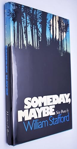 Seller image for Someday, Maybe for sale by Dodman Books