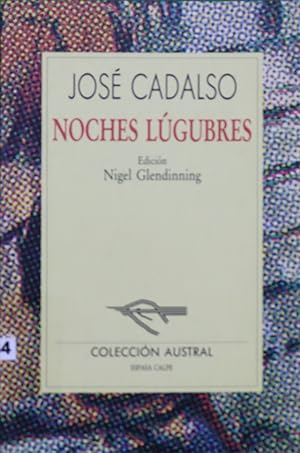 Seller image for Noches lgubres for sale by Librera Alonso Quijano