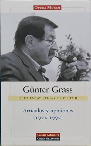 Imagen del vendedor de Obra ensaystica completa II. Artculos y opiniones 1972-1997 a la venta por Librera Alonso Quijano