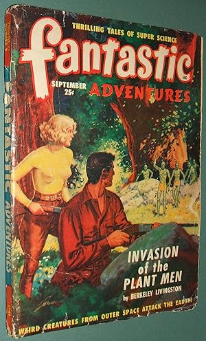 Image du vendeur pour Fantastic Adventures for September 1949 // The Photos in this listing are of the magazine that is offered for sale mis en vente par biblioboy