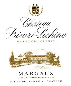 Chateau Prieure Lichine, Margaux, France 1985 Poster