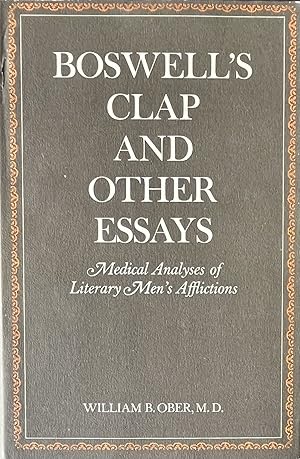 Seller image for Boswell's Clap and Other Essays for sale by 32.1  Rare Books + Ephemera, IOBA, ESA