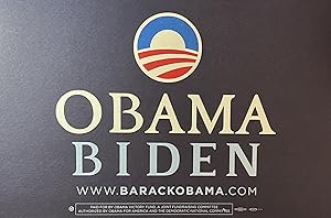 Obama Biden 2008 Presidential Campaign Sign [11]