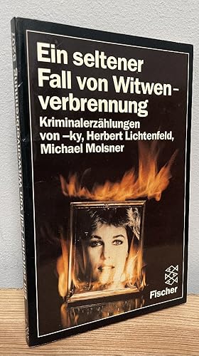 Imagen del vendedor de Ein Seltener Fall von Witwenverbrennung, Kriminalerzahlungen a la venta por Chaparral Books