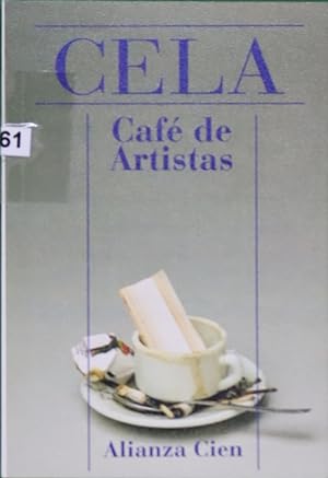 Imagen del vendedor de Caf de artistas a la venta por Librera Alonso Quijano