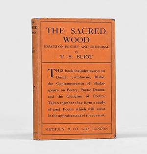 Bild des Verkufers fr The Sacred Wood. Essays on Poetry and Criticism. zum Verkauf von Peter Harrington.  ABA/ ILAB.