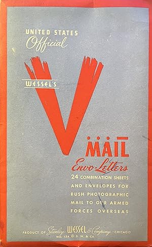 United States Official V Mail Envo-Letters