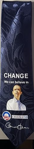 "Change We Can Believe In" 2008 Obama Presidential Election Tie