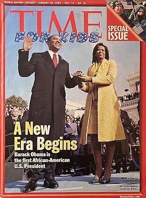 Time for Kids Special Issue; January 30, 2009, Vol.14, No. 16; "A New Era Begins: Barack Obama is...