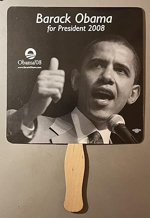 "Barack Obama for President 2008" Hand Held Fan