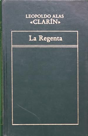 Imagen del vendedor de La Regenta (v. I) a la venta por Librería Alonso Quijano