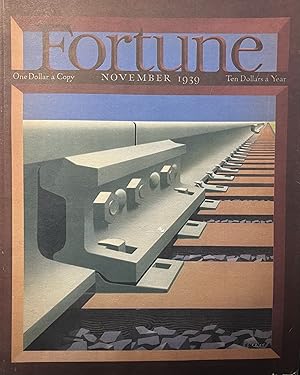 Fortune Magazine, Volume XX, No. 5, November 1939