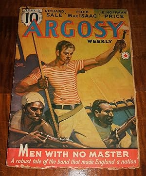 Image du vendeur pour Argosy Weekly for September 2nd, 1939 // The Photos in this listing are of the magazine that is offered for sale mis en vente par biblioboy