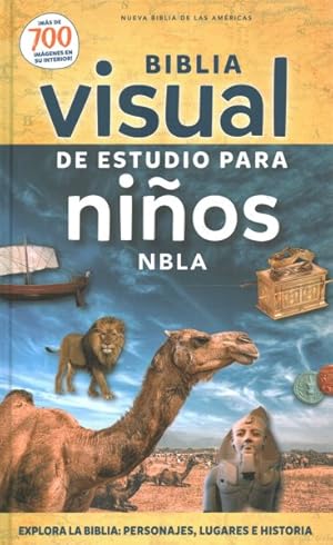 Immagine del venditore per Biblia visual de estudio para nios / Kids' Visual Study Bible : Explora la Biblia: Personajes, Lugares e historia, Nueva Biblias de las Americas / Explore the Story of the Bible: People, Places, and History -Language: Spanish venduto da GreatBookPrices