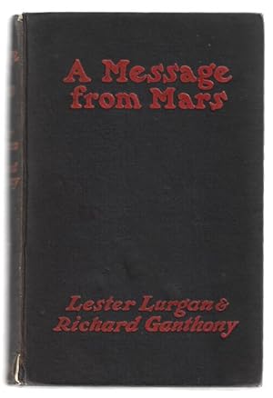Seller image for A Message from Mars by Lester Lurgan First British Sci-Fi Film for sale by Heartwood Books and Art