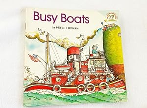 Seller image for BUSY BOATS by Peter Lippman PB 1977 for sale by Miki Store