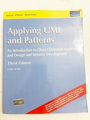 Immagine del venditore per Applying UML and Patterns by Craig Larman PB 2007 venduto da Miki Store
