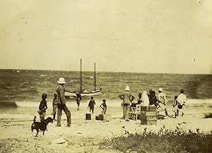 Tanzania Bagamoyo Seaside Beach Coast Zanzibar Channel Old Photo 1900