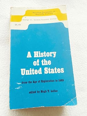 Seller image for (1st Printing) A History of the United States BY Hugh Talmage 1960 for sale by Miki Store