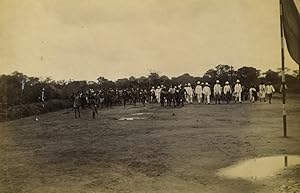 Togo Assahun large group Settlers and Locals Old Photo 1900
