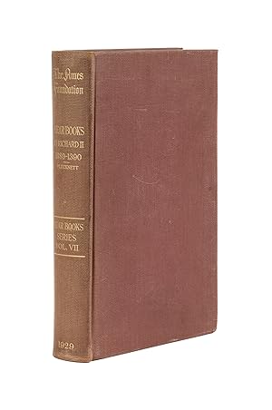 Immagine del venditore per Year Books of Richard II: 13 Richard II, 1389-1390 venduto da The Lawbook Exchange, Ltd., ABAA  ILAB