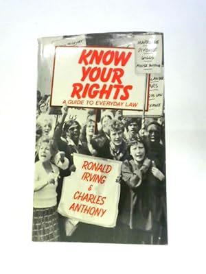 Bild des Verkufers fr Know Your Rights: Guide to Everyday Law zum Verkauf von World of Rare Books