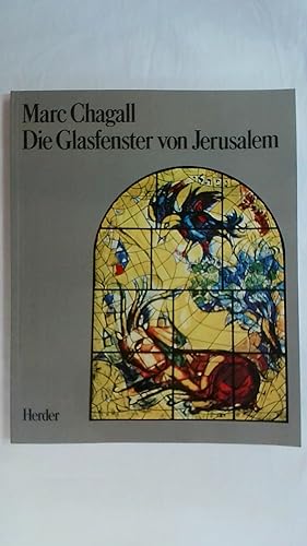 Bild des Verkufers fr DIE GLASFENSTER VON JERUSALEM. zum Verkauf von Buchmerlin