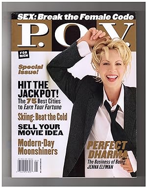 P.O.V. Magazine - December-January, 1999. Jenna Elfman - Perfect Dharma