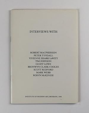 Peter Cripps Interviews limited to 250 copies