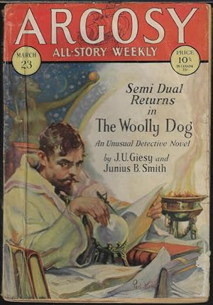 Imagen del vendedor de ARGOSY All-Story Weekly: March, Mar. 23, 1929 (Semi Dual; The Saga of Silver Bend; Asoka's Alibi; The Sea Girl) a la venta por Books from the Crypt