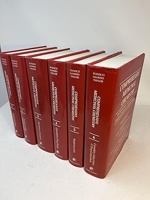 Imagen del vendedor de COMPREHENSIVE MEDICINAL CHEMISTRY: The Rational Design, Mechanistic Study and Therapeutic Application of Chemical Compounds (6 volume set, complete) a la venta por Frey Fine Books