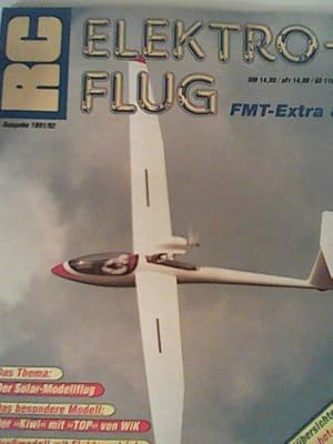 Bild des Verkufers fr RC - Elektroflug, Ausgabe 1991/92 zum Verkauf von ANTIQUARIAT FRDEBUCH Inh.Michael Simon