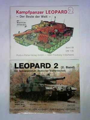 Imagen del vendedor de Kampfpanzer Leopart 2 - Der Beste der Welt / Leopart 2 - Ein Spitzenprodukt deutscher Waffentechnik, (2. Band). Zusammen 2 Hefte a la venta por Celler Versandantiquariat