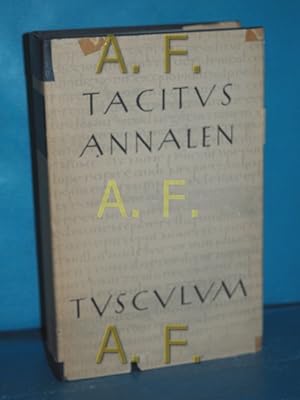 Bild des Verkufers fr Annalen (Dnndruckausgabe) Tacitus. Ed. Carl Hoffmann / Tusculum Bcherei zum Verkauf von Antiquarische Fundgrube e.U.