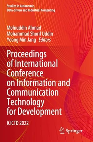 Seller image for Proceedings of International Conference on Information and Communication Technology for Development for sale by BuchWeltWeit Ludwig Meier e.K.