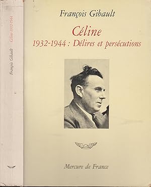 Bild des Verkufers fr Cline. II: Dlires et perscutions (1932-1944) zum Verkauf von PRISCA