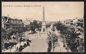Seller image for Ansichtskarte Lisboa, Avenida da Liberdade for sale by Bartko-Reher