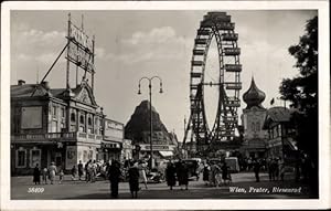 Ansichtskarte / Postkarte Wien 2. Leopoldstadt, Prater, Riesenrad, Kino