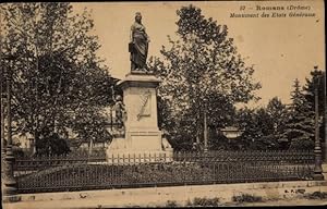Ansichtskarte / Postkarte Römer auf der Isère Drôme, Denkmal der Generalstände