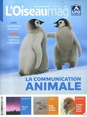 L'Oiseau Magazine. N° 152. Revue de la ligue française pour la protection des oiseaux. Automne 2023.
