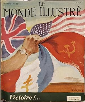 Le Monde illustré N° 4307. Numéro spécial : Victoire!. Le jour s'est levé, une page par François ...