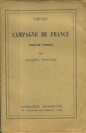 Campagne de France. Traduction française. Sans date. Vers 1920.